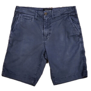 𝅺AMERICAN Eagle Blue Flat Front Shorts